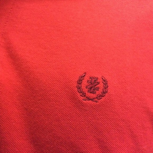 Red Izod Polo Short sleeve 100% Cotton Silkwash - Picture 4 of 5